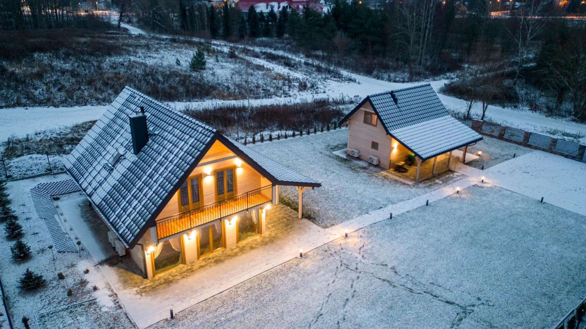 Gwiazda Polnocy Goldap Dom Vip Na Wynajem Villa Kültér fotó